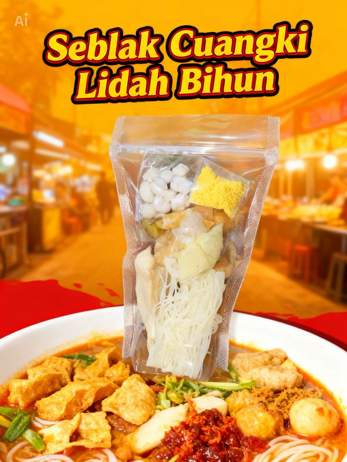 Seblak cuankie lidah