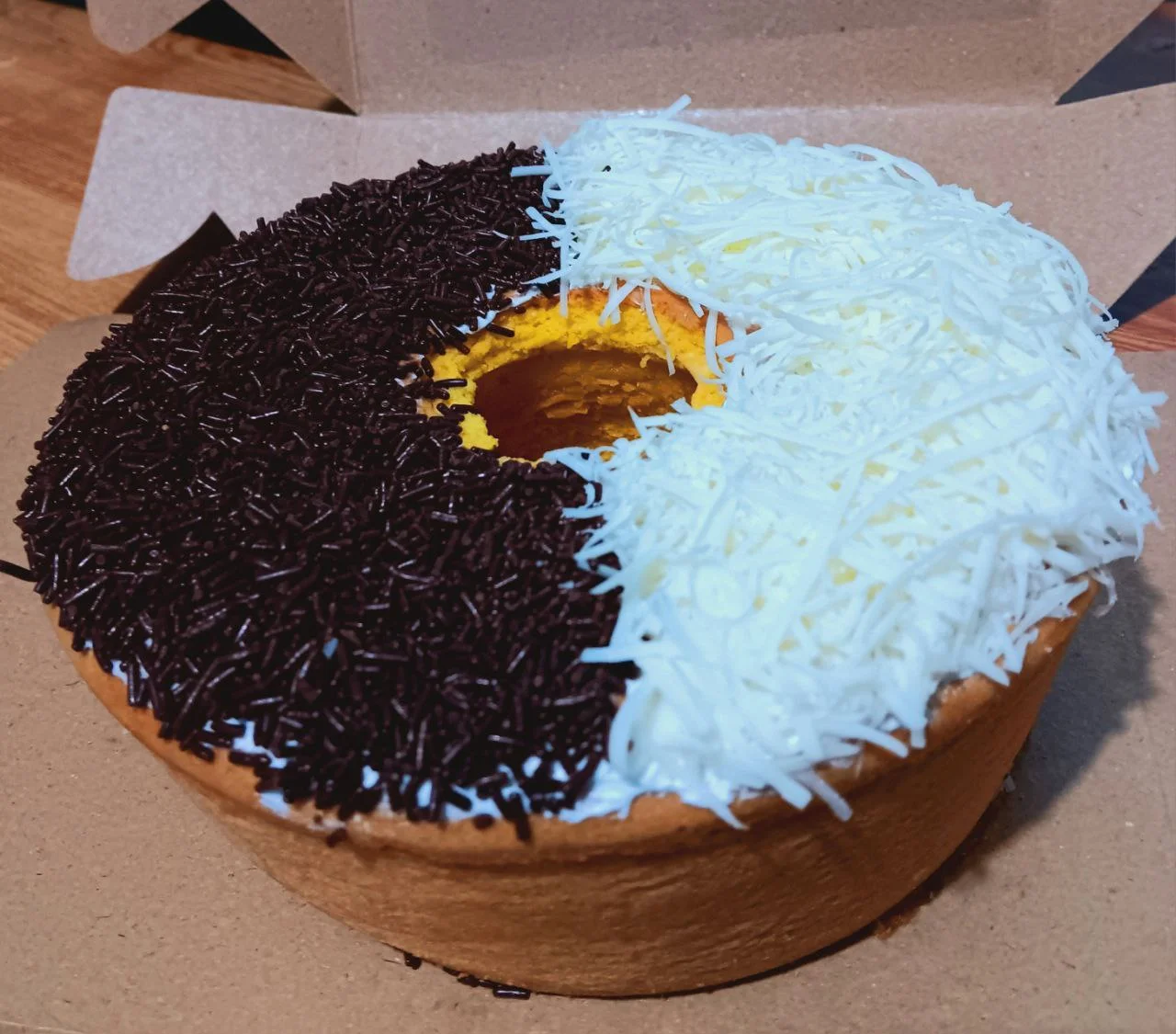 Bolu Coklat Keju