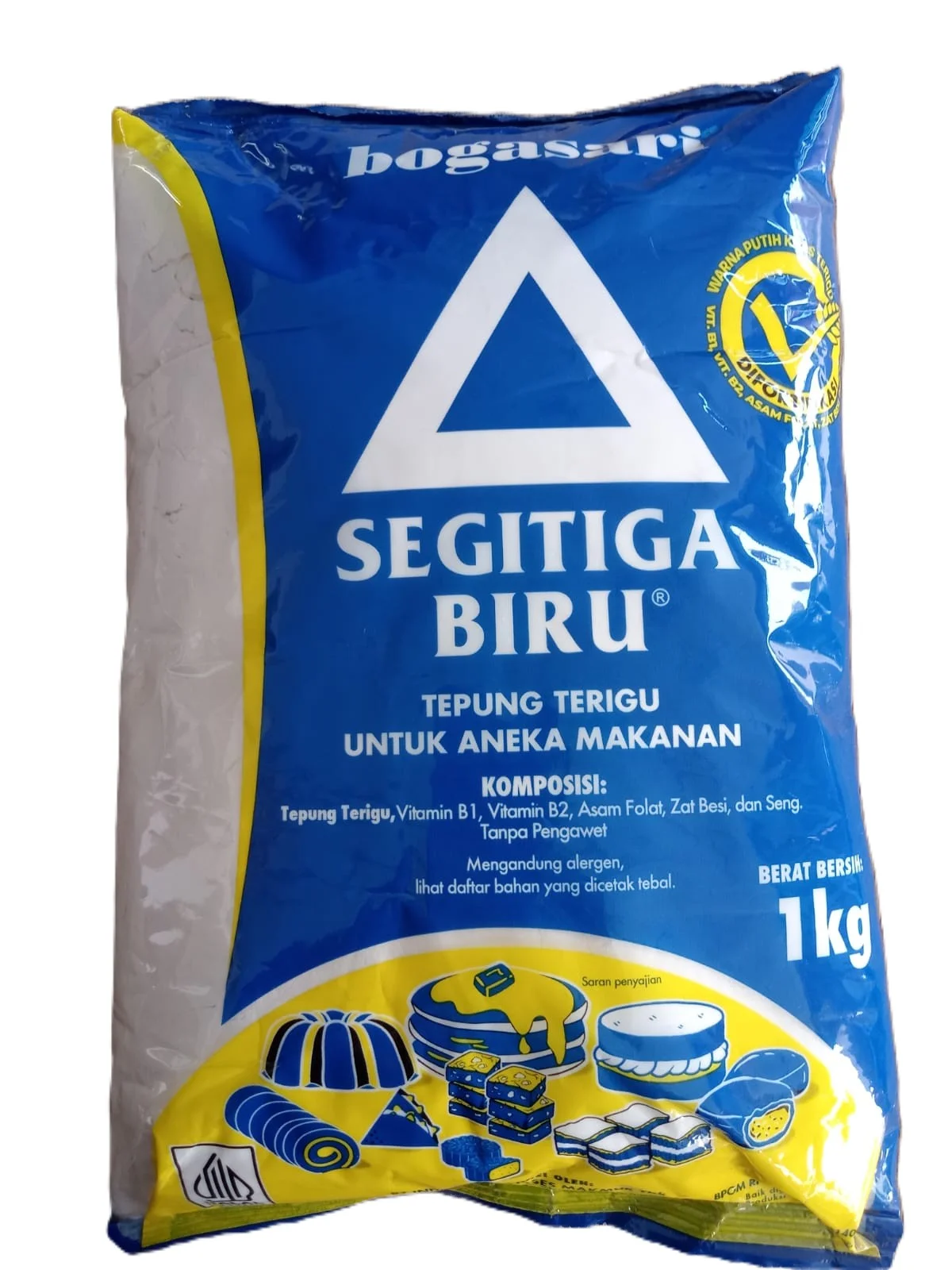 TEPUNG TERIGU SEGITIGA BLUE 1 Kg
